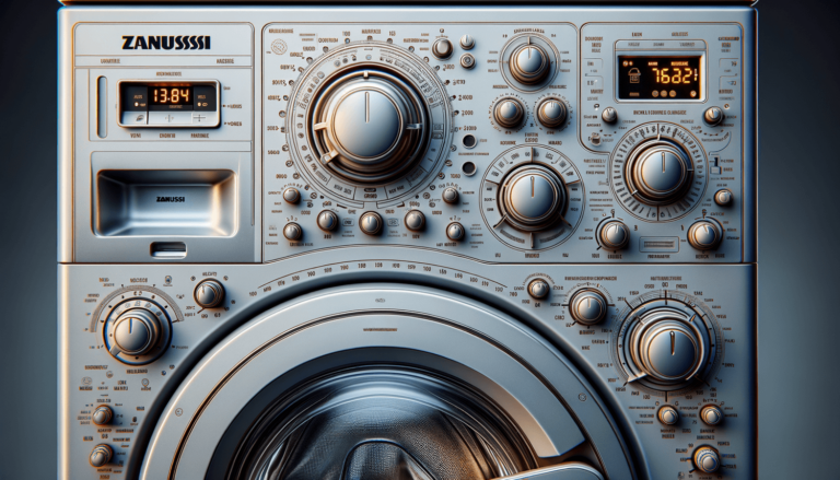 Zanussi Washer Settings Explained