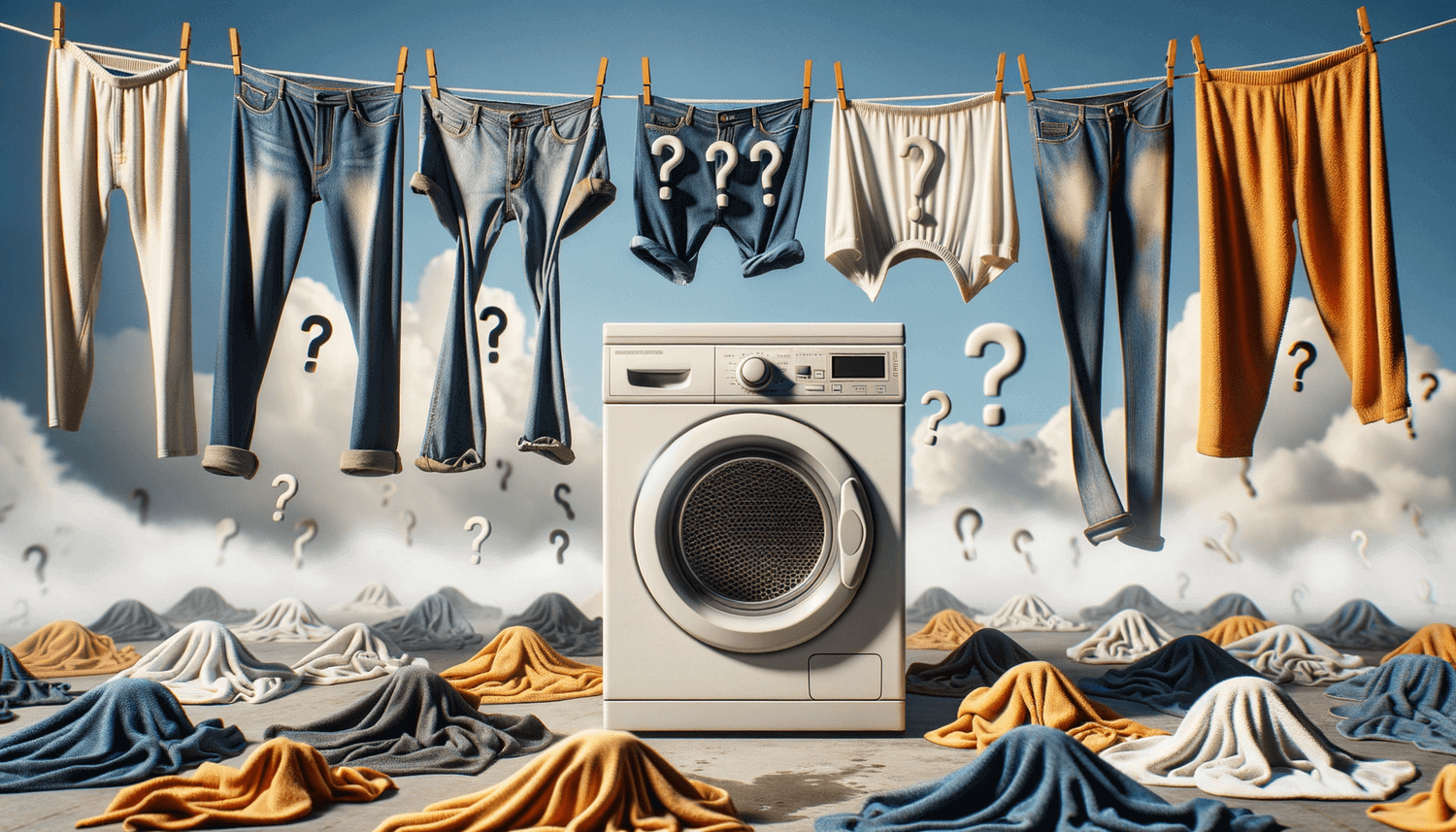 Why are My Clothes Still Damp After Drying? Settings King