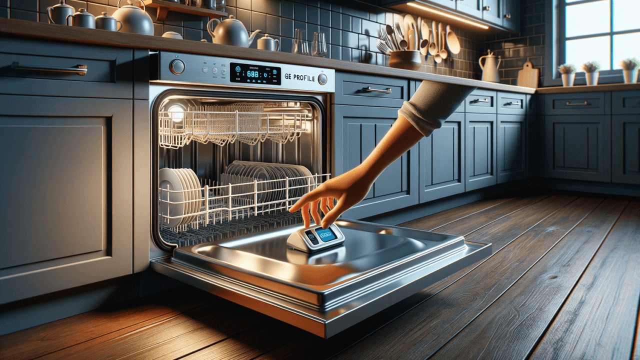 ge profile dishwasher diagnostic mode reset