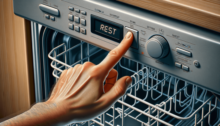 How to Reset Morphy Richards Dishwasher