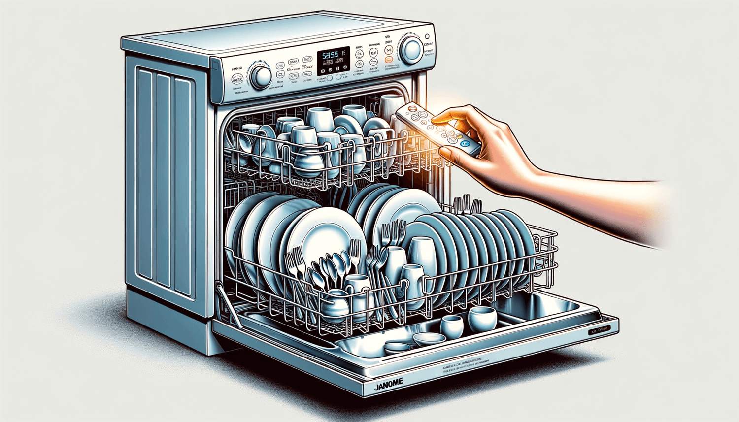 How to Reset Janome Dishwasher Settings King