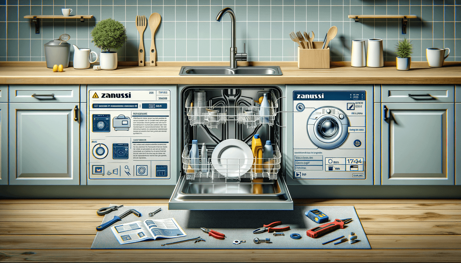 How To Reset Zanussi Dishwasher Zdt12011Fa at Harry Cardenas blog