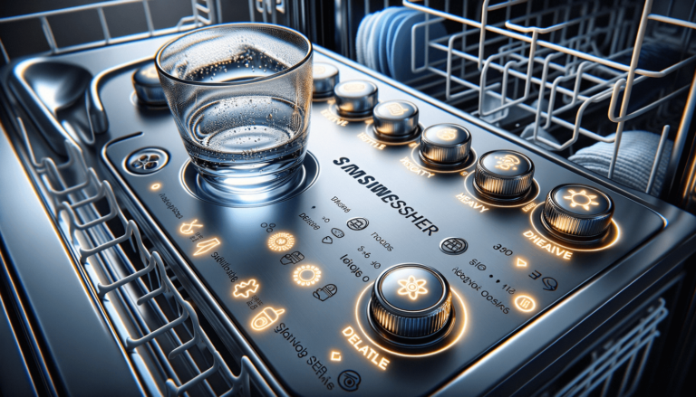 Samsung Dishwasher Settings Explained