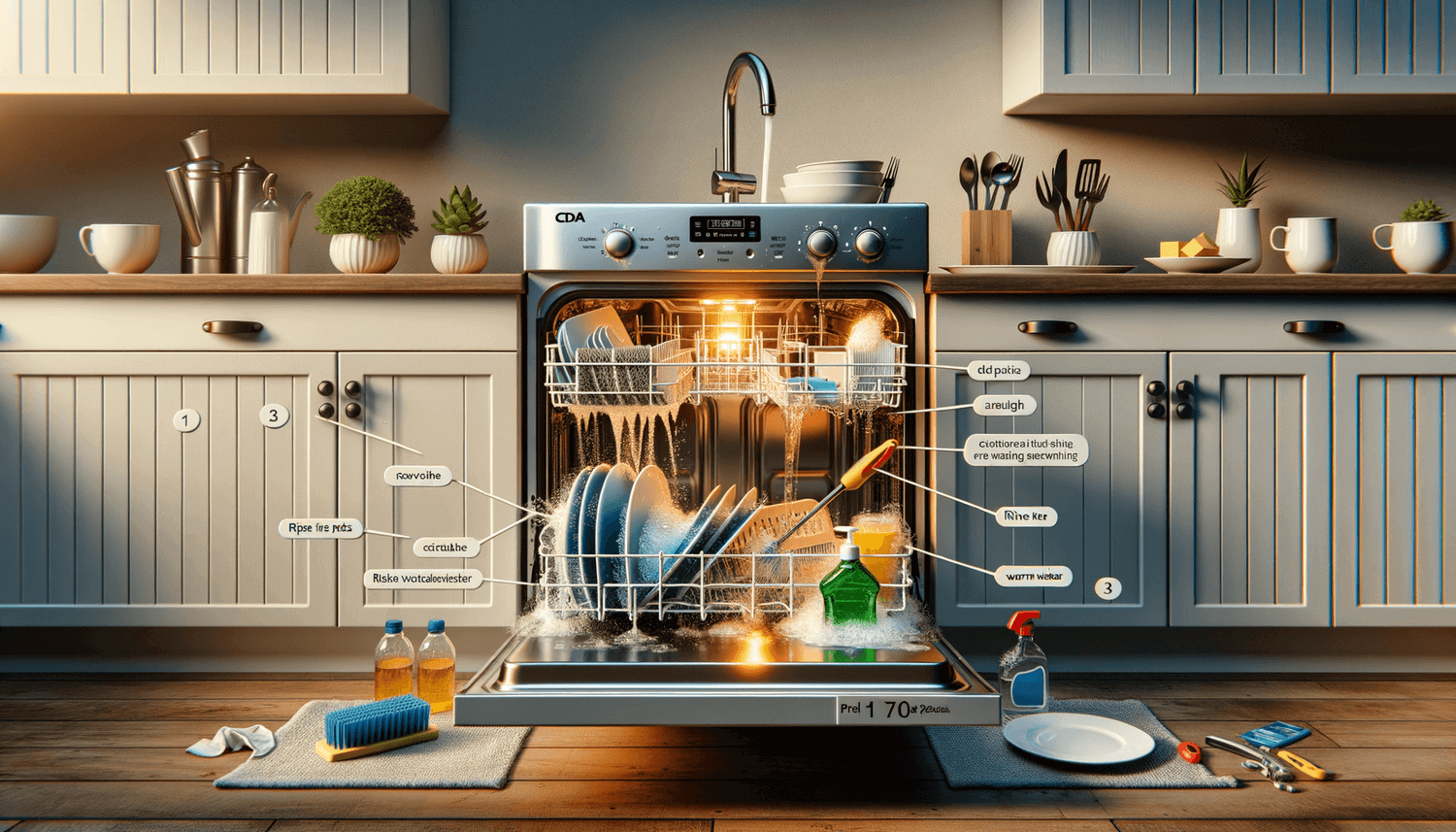 How to Clean CDA Dishwasher Settings King