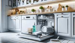 How to Clean White Dishwasher