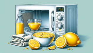 How to Clean Microwave with Lemon?